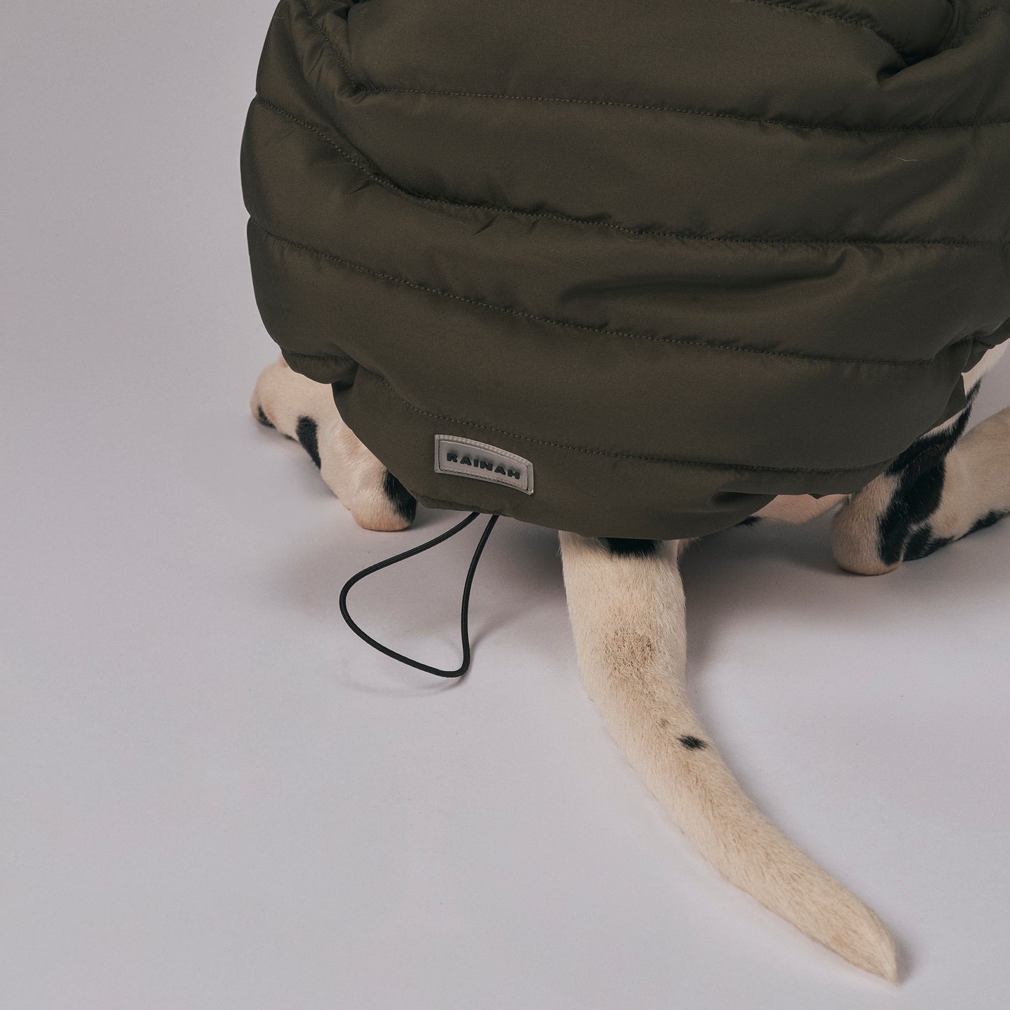 Waterproof dog coat - The Rainah Roam Puffer Coat - weather-resistant dog apparel