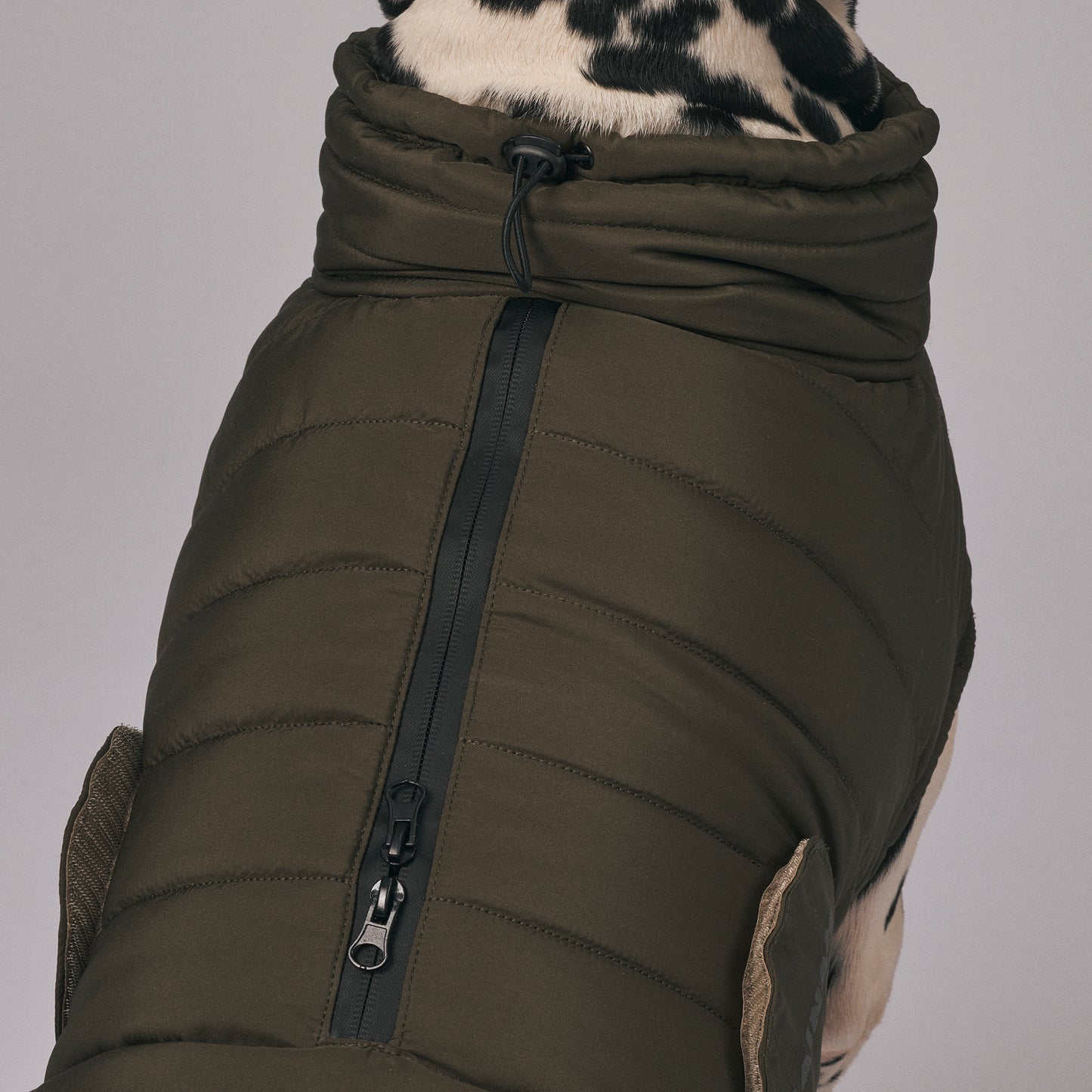 Waterproof dog coat - The Rainah Roam Puffer Coat - weather-resistant dog apparel